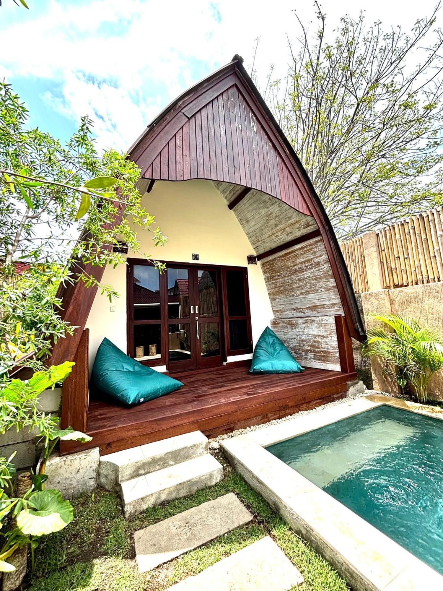 D'Gilian Bungalow Gili Trawangan Extérieur photo