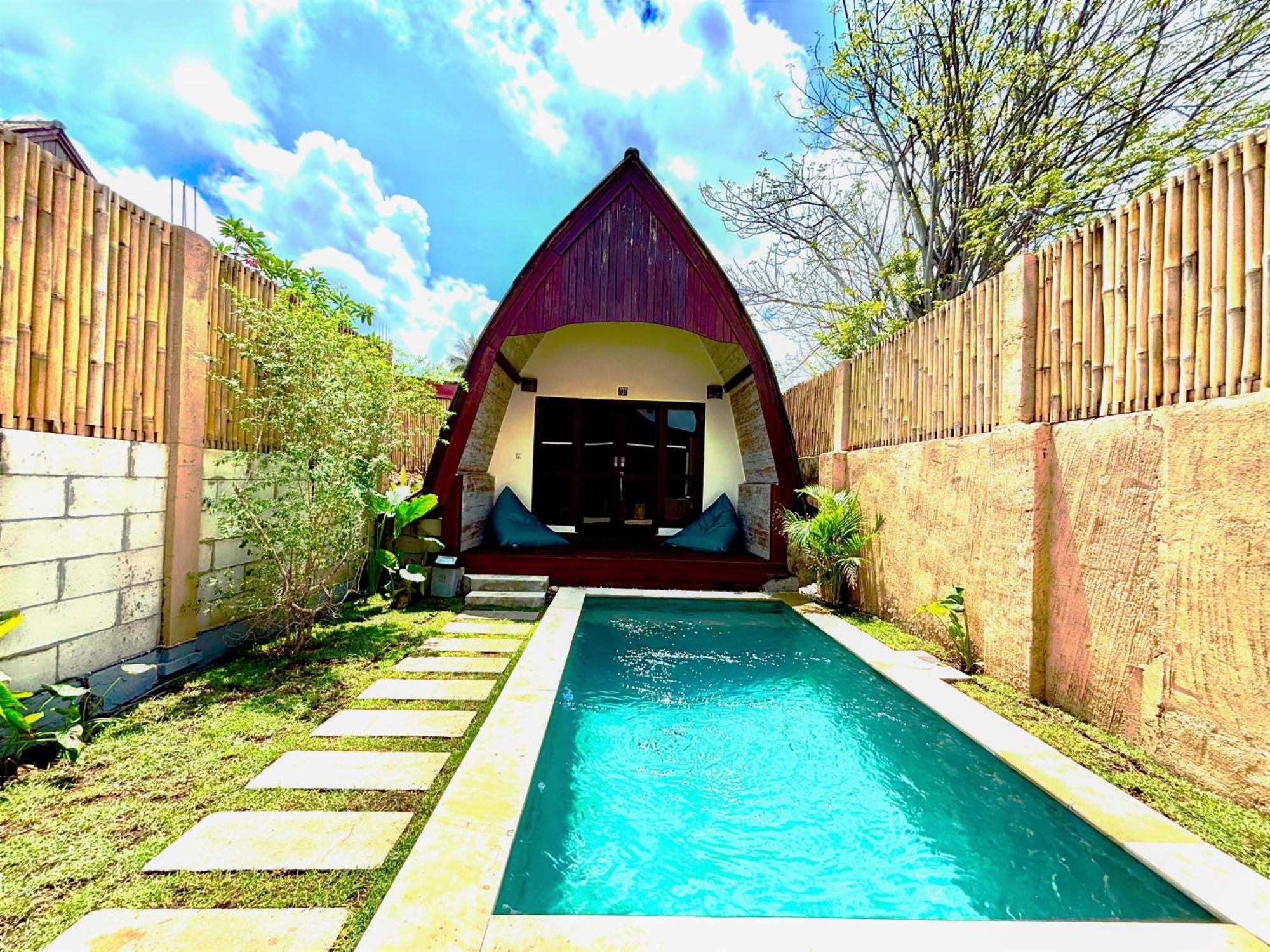D'Gilian Bungalow Gili Trawangan Extérieur photo